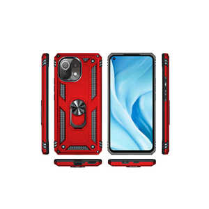 Coque arrière fine antichoc de haute qualité CPPL Série Vega en silicone gris pour Xiaomi Mi 11 Lite, étui de protection souple en silicone et PC - Product Image 4