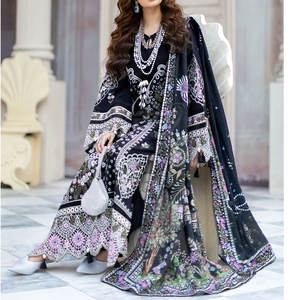 Traje Bordado al por Mayor para Mujer, Conjunto de Moda Listo para Usar, Traje Elegante con Bordado para Dama - Product Image 6