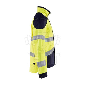 เสื้อแจ็กเก็ตมีกระเป๋าหลายช่องเสื้อแจ็กเก็ตเพื่อความปลอดภัยของพนักงานสวมใส่ทำงานกลางแจ้งออกแบบได้ตามต้องการ - Product Image 4