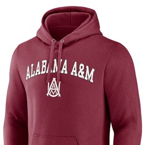 Alabama A & M University Sudadera con capucha Clásica de Invierno forrada bordada con diseño atrevido - Product Image 3