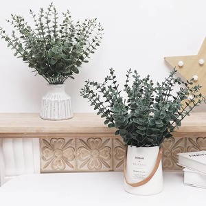 ต้นไม้บอนไซจำลองสำหรับแต่งสวนต้นไม้ในบ้านพืชอวบน้ำประดับบนโต๊ะต้นไม้ประดิษฐ์กระถางสีเขียว - Product Image 1