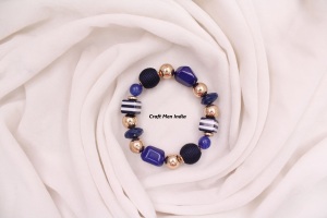 Playa de verano personalizada para mujer para pulsera, concha de cauri Natural, concha de cristal colorida, piedra de perla, regalo Cristiano - Product Image 3