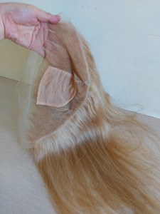 Extensions de cheveux vietnamiens crus de haute qualité 100% 20-30 pouces perruque pleine dentelle blonde pour HD suisse du Vietnam - Product Image 4