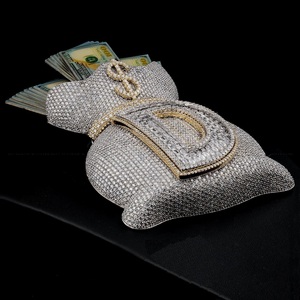 สร้อยคอจี้เพชรคุณภาพพรีเมี่ยมสำหรับของขวัญหมั้นและงานแต่งงาน - Product Image 2