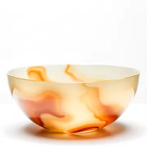 Tazón de resina hecho a mano único con vibrante para vajilla de comedor elegante y uso doméstico decorativo - Product Image 3