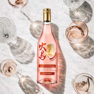 FireHorse Frizzante Cocktail Wine Cherry 6.5% ABV avec Acerola, Thé Vert et Algues Marines  Vin Espagnol Cocktail 750ml - Product Image 2