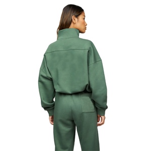 Survêtements d'hiver pour femmes perles bleu vêtements de sport ensemble survêtements personnalisés pour femmes 2025 - Product Image 3