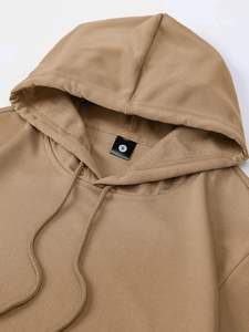 Sudadera con Capucha Casual para Hombre, 100% Algodón, Invierno, Felpa Suave, Antiencogimiento, Antiarrugas, Secado Rápido, Antibolitas - Product Image 6