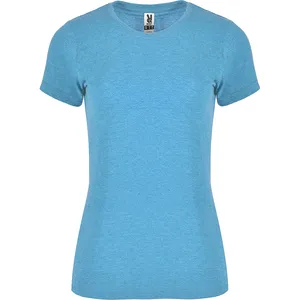 T-shirt personnalisable en mélange de tissus avec motif femme renard pour merchandising promotionnel - Product Image 6