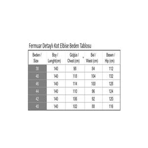 Robe en jean décontractée avec fermeture éclair - Product Image 5