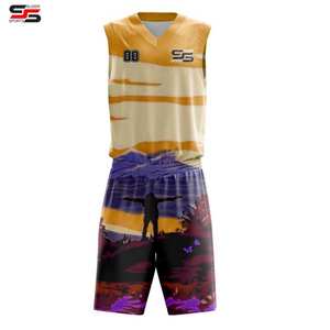Hot Sale High Quality Breathable Plus <b>Size</b> <b>Basketball</b> Uniform Set for Adults Customizable <b>Size</b> OEM Service Moisture-Wicking - Product Image 6