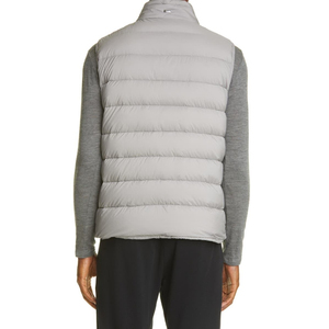 Respirant hiver sans manches brillant bouffant gilet veste Logo personnalisé imperméable brillant bulle hommes gilets sans capuche - Product Image 3