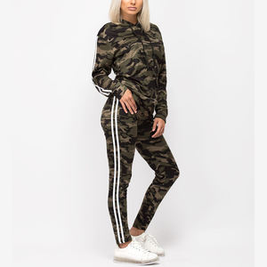 Nouvelle mode de sublimation, ensemble deux pièces pour femme, veste pull à manches longues et leggings skinny, survêtement - Product Image 4