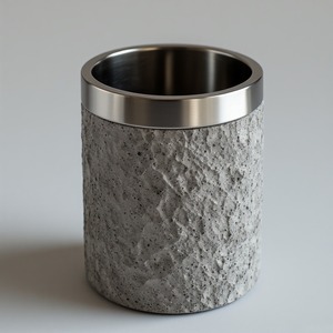 Portacepillos de Dientes de Metal Resistente para Baño con Diseño Ecológico que Garantiza un Rendimiento Duradero y una Apariencia Impecable - Product Image 4