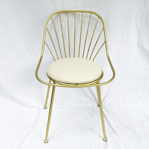 Chaise contemporaine rembourrée en bronze GCF093 pour bureau à domicile et salle à manger – Mobilier de maison confortablement conçu - Product Image 4