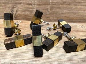 2024 personnalisé couleur résine acrylique bouton poignées carré Rectangle forme 3D modèle tiroir tirer perle résine carré Rectangle forme - Product Image 6