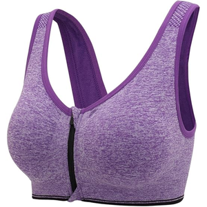 Nuevo Sujetador deportivo de talla grande de alto impacto-Sujetador de yoga acolchado transpirable - Product Image 2