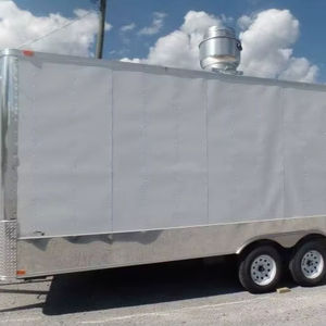 Blanco 8,5X20 Concesión Comida Remolque Evento Catering Remolcable Camión de helados Snack Food Factory Hotdogs Vendedor de perros calientes Móvil - Product Image 1