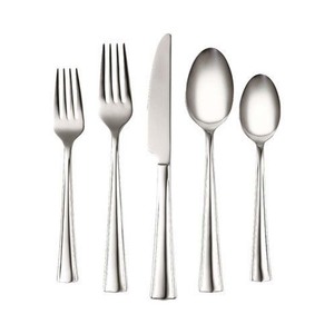 Casual Cheapest Price Modern Design Awesome Silver Polished Flatware <b>Set</b> Rectangular Handle Stainless Steel Cutlery <b>Sets</b> - Product Image 4