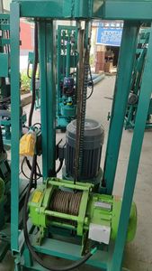 เครื่องเจาะบ่อน้ำ100เมตรระบบชลประทานทางการเกษตรขนาดเล็ก220V และ380V แบบพกพา - Product Image 3