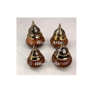 Quemador Bakhoor de incienso para fiestas de bodas y ocasiones especiales Quemador Oud Bakhoor de forma redonda de la mejor calidad a granel - Product Image 4