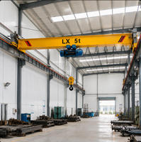 Pont suspendu LX, palan électrique, moteur, capacité personnalisée pour diverses industries, portée 5-30m, hauteur de levage 25m