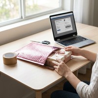 Enveloppes à bulles écologiques personnalisées OEM imprimées, rembourrées en PE recyclable pour la promotion, vente en gros directe d'usine pour les épiceries
