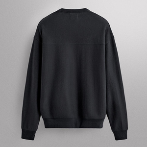 Trendy <b>Men</b> Streetwear <b>Sweatshirt</b> With Full Sleeves High Quality With Crew Neck Breathable Material Full Sleeve With Custom Logo - Product Image 4