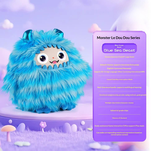 Muñeca Interactiva con IA, Nueva de Fábrica, con App Tuya, Activación por Voz, <span class=keywords><strong>Serie</strong></span> de Monstruos Parlantes, Juguete Robótico de Compañía para Niños - Product Image 5