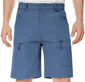 กางเกงขาสั้นผ้าชิโนสำหรับผู้ชายกางเกงขาสั้นผ้าฝ้าย100% มีซิปด้านข้างสำหรับผู้ชายกางเกงขาสั้นฤดูร้อนออกแบบโลโก้ได้ตามต้องการ - Product Image 2