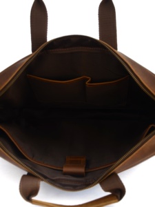 กระเป๋าเมสเซนเจอร์สะพายข้างแล็ปท็อปสำหรับผู้ชายจาก rabada ออกแบบได้ตามต้องการทำจากหนังวัวแท้ - Product Image 5