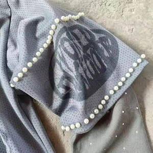 Meilleure vente à séchage rapide en gros fabriqué en usine 100% coton T-shirts double couche pour hommes avec tissu personnalisable - Product Image 3