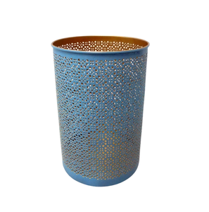 Nouvel arrivage de bougies décoratives de Noël en fer rond couleur or pour le salon et la décoration de table faits à la main - Product Image 4