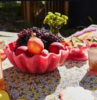 Farbige Epoxidharz-Salatschüsseln, Spülmaschinenfest, Handgefertigt, Umweltfreundlich, 100 Stück, Persönliches Zubehör für Zuhause, Hotel, Partys