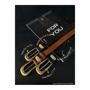 3-Buckle Bridge Women's Belt, Trouser Belt, Jacket Belt, Dress Belt, Shirt Belt - Black-<b>Tan</b>-<b>Brown</b> - Product Image 1