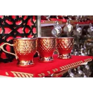 Produits marocains en cuivre faits maison, artisanaux traditionnels, décoration d'intérieur, ustensiles de cuisine, articles métalliques décoratifs, idée cadeau unique - Product Image 1