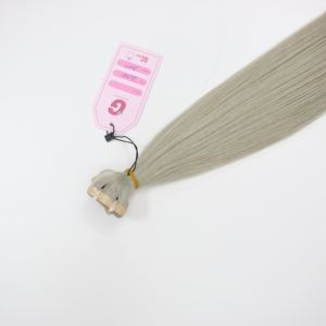 Vietnam 100% vierge Remy bande Extensions de cheveux Double dessiné cheveux humains bruts de haute qualité 30 pouces longueur vague et Styles de boucles - Product Image 5