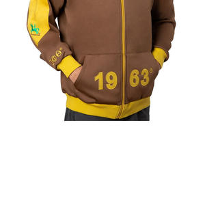 Zeta Phi Beta Your Own Soror Name & Number 100% Cotton Winter Fleece Sweatshirts pour hommes avec col ras du cou et manches longues personnalisés bleu - Product Image 5