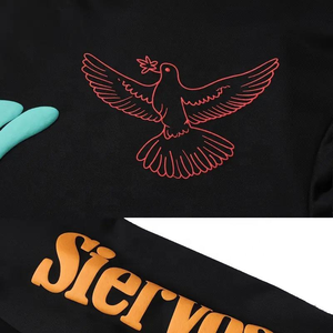 Pakistan 2025 Made Puff Printing <b>Hoodies</b> for Men <b>Trendy</b> Color Contrast Puff Printing <b>Hoodies</b> in Low Price - Product Image 3