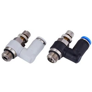 Nuevo Conector recto de unión de tubería rápida, accesorio de plástico neumático para aire para talleres de impresión - Product Image 1