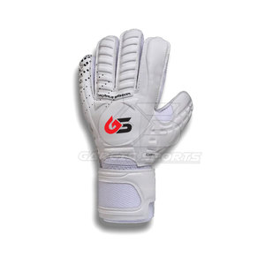 Gants de gardien de but de football professionnel de haute qualité Logo personnalisé Gants de sécurité sportifs antidérapants en cuir durable - Product Image 5
