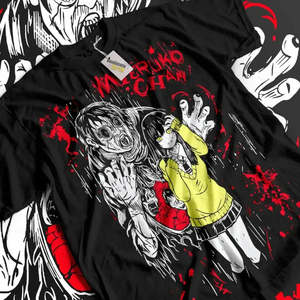 มิเอรุโกะ จังเสื้อยืดอนิเมะสยองขวัญผ้าฝ้าย - Product Image 1