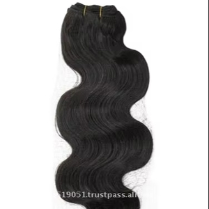 Single Donor Hair Weaving 100% Virgin Hair - 100% Raw Indian hair bundles no chemical no <b>tangle</b> - Product Image 1