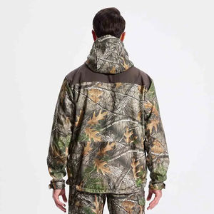 Vestes de randonnée imperméables pour hommes, vêtements de chasse coupe-vent thermiques, polaire, coupe-vent, veste softshell d'hiver pour la chasse - Product Image 2