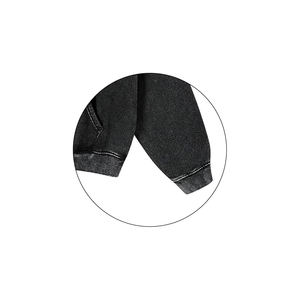 Nouveauté : sweat-shirts à capuche en coton mélangé, lavage à l'acide, séchage rapide, respirant, grande taille, couleurs personnalisées, 2 pièces - Product Image 6