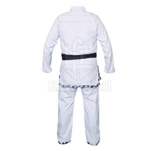 Uniforme de Karate Judo ligero de alta calidad para adultos Tamaño personalizado Servicio OEM Precio de fábrica Desgaste de artes marciales - Product Image 2
