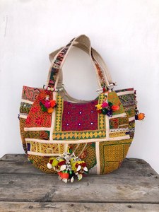 ขายส่งกระเป๋า Banjara Tote กระเป๋าช้อปปิ้ง กระเป๋าถือผู้หญิง กระเป๋าปิคนิคสารพัน - Product Image 6