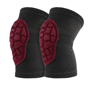 Genouillère de compression respirante en néoprène épais de haute qualité, motif nid d'abeille, antidérapante, pour le basketball/le volleyball - Product Image 4