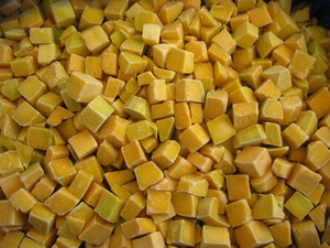 Trozos de calabaza congelada orgánica de alta calidad para calabaza congelada al por mayor 20lbs Akina - Product Image 3