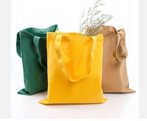 กระเป๋าผ้าใบผ้าฝ้ายแท้แบบพกพาทำจากพีวีซีปรับขนาดและโลโก้ได้ - Product Image 5